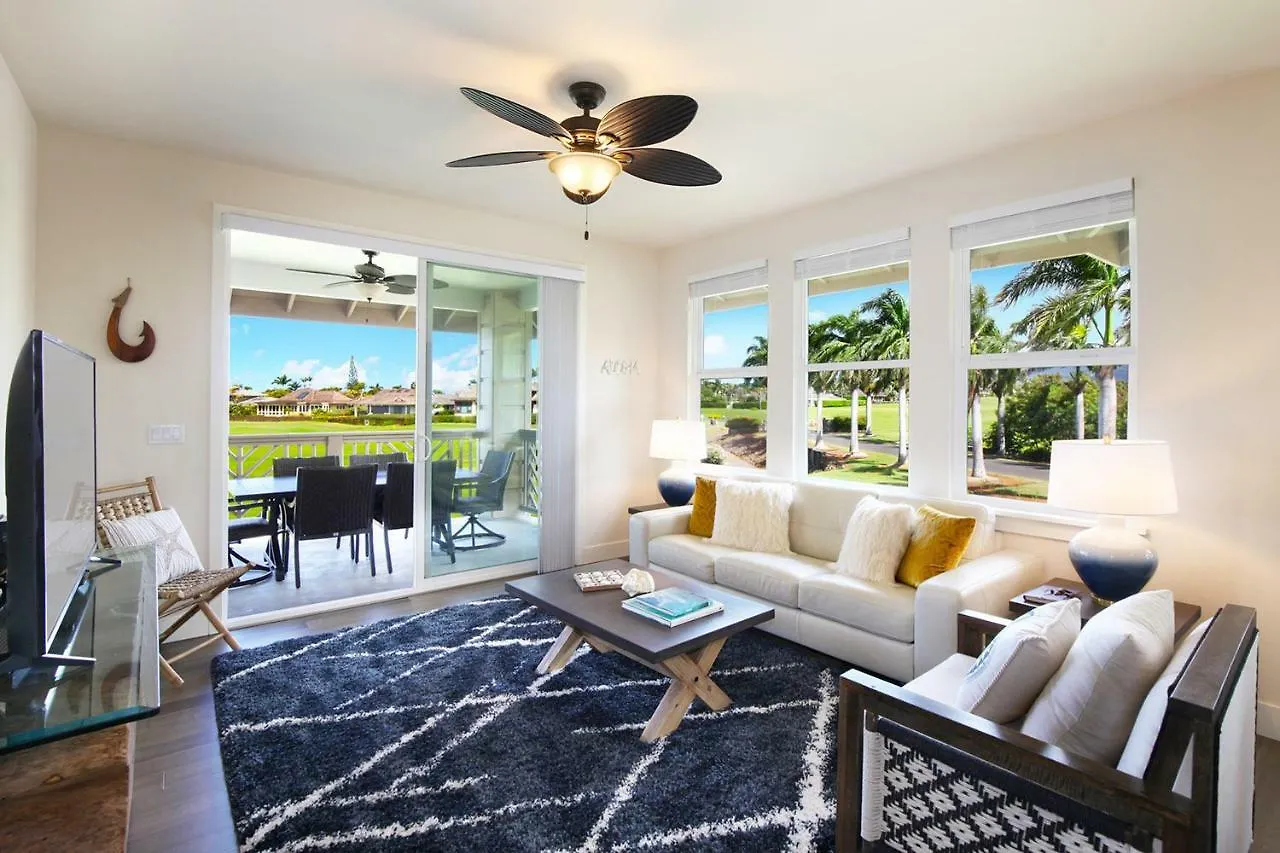 Pili Mai 6L Poipu Ocean, Mountain And Golf Course Views - Central Ac Koloa